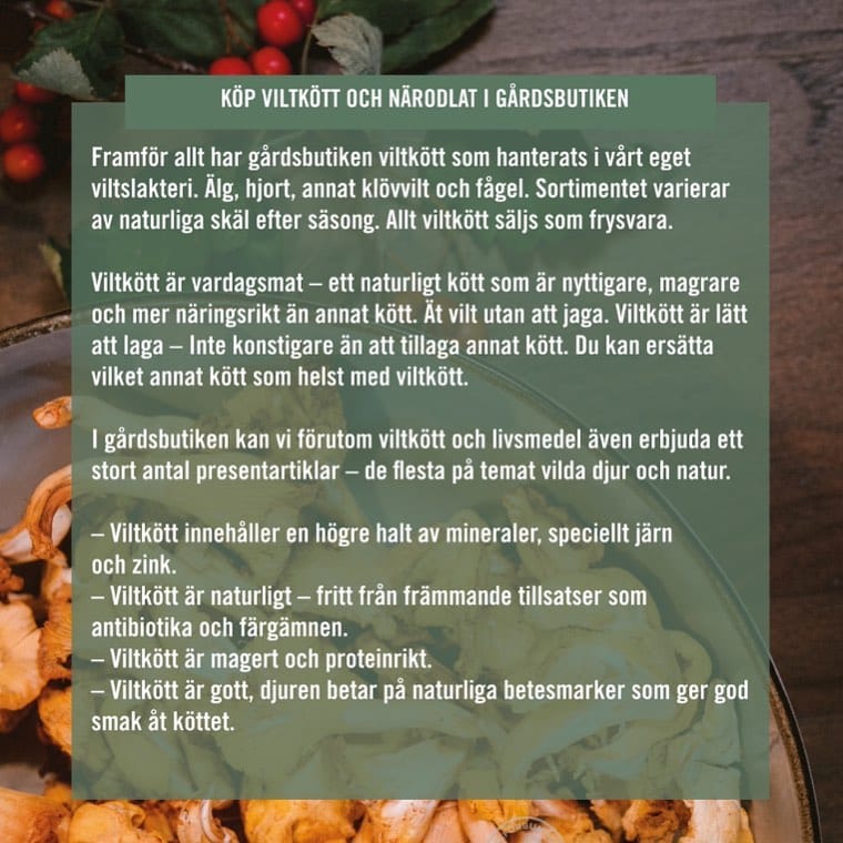 🍀Nu är det inte långt kvar🍀 Välkomna till oss 21,22 & 23 maj, samt 30 & 31 maj. Klockan 10-16.#östermalma #jägareförbundet #gårdsbutik #viltkött #café #wildlifepark